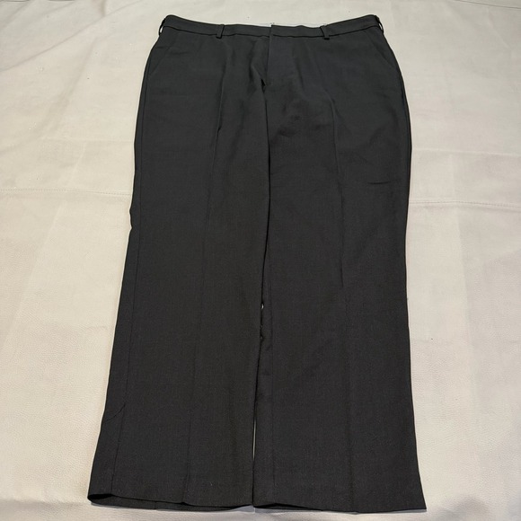 Van Heusen Other - New Van Heusen Flex Slim Fit Men Dress Pant Black 38x30 Flat Front Commuter-6588